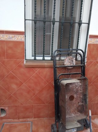 Barbacoa de Metal Plegable