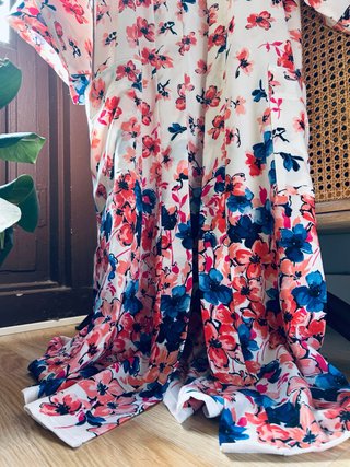 Kimono Largo Artesanal Estampado