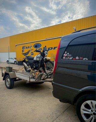 Alquiler de remolque de motos