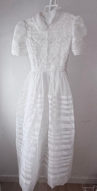 Vestido de comunión blanco