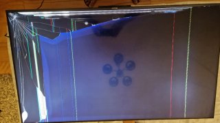 TV Hisense 55U7KQ para peças