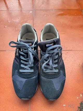 Zapatillas Blauer Azules. Usadas pocas veces