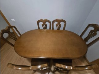Mesa de Comedor con 6 Sillas