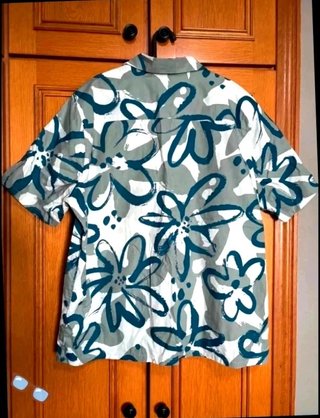 Camisa Hombre XL Regular Fit Floreada