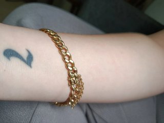 Pulsera de oro 18 kt