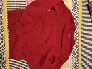 Sudadera Roja Kiabi Talla xS