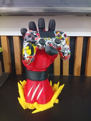 Soporte para mando impreso en 3D