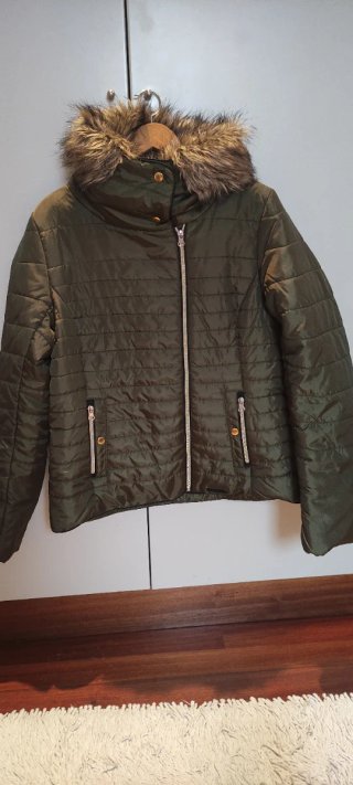 Chaqueta Acolchada Verde