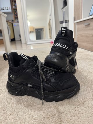 Zapatillas Buffalo Negras Chai