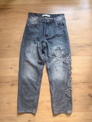 Pantalón Bershka Gris