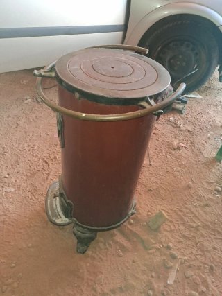 Estufa de leña clásica