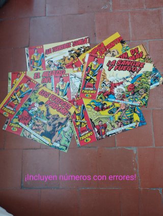 Cómics de Conan 1953 al 1958.