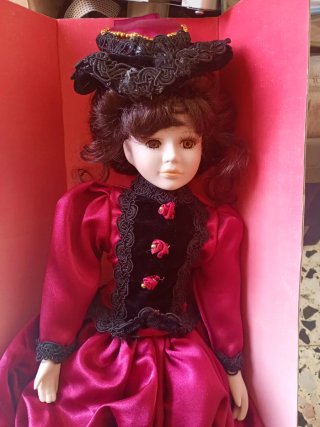 Muñeca de Porcelana Antigua
