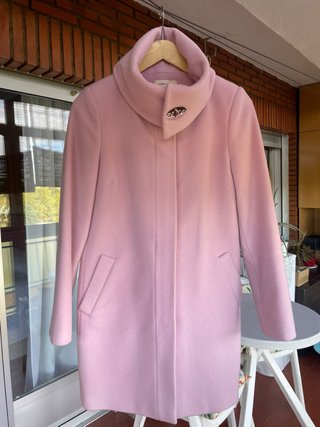Abrigo Naf Naf Rosa Talla 36