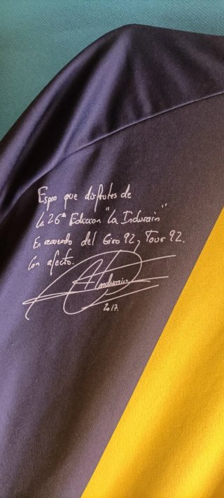 Maillot La Indurain Firmado