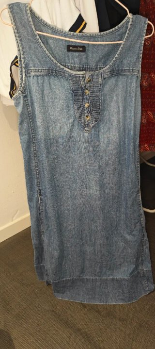 Vestido vaquero Massimo Dutti talla 38