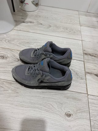Nike Air Max 90 Gris y Azul