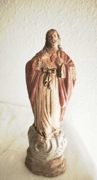 Figura Sagrado Corazón de Jesús 18 cm
