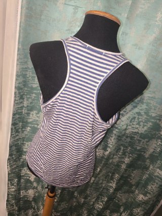 Camiseta de tirantes a rayas