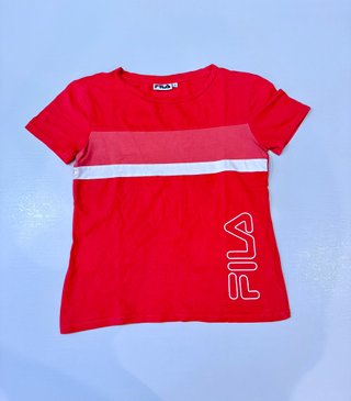 T-shirt Fila rossa