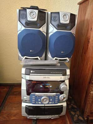 Equipo de música LG F-263
