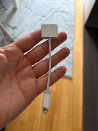 Adaptador Lightning a Jack 3.5mm Apple