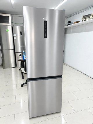 Nevera Haier Combi Acero Inoxidable