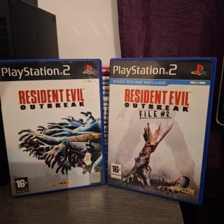 LEER!!! Resident Evil Outbreak 1 e 2 (PS2)