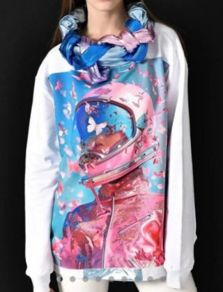 Jersey Dqmane con Estampado