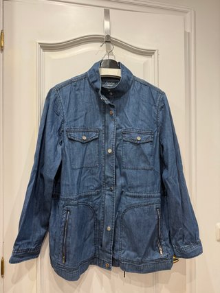 Parka vaquera azul October