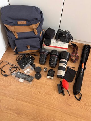 Canon 6D Mark II + Objetivos L