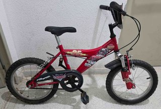 Bicicleta infantil Cars 16 pulgadas
