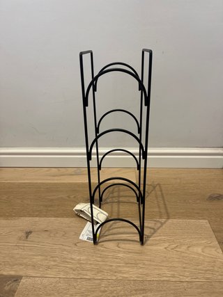 Botellero Metallico Nero SNÖSPIRA IKEA