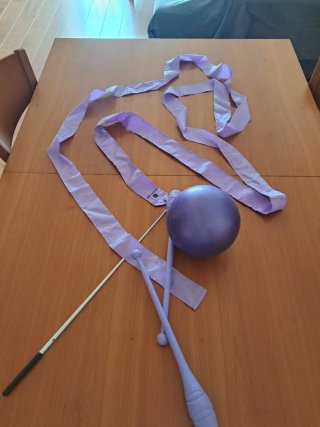Set de Gimnasia Rítmica Lila