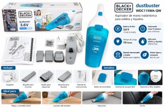 Aspiradora de mano BLACK+DECKER Dustbuster