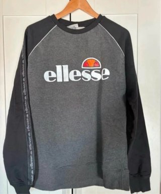 Sudadera Ellesse Gris y Negra