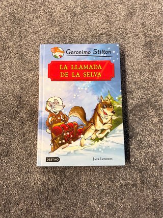 Libro Geronimo Stilton “la llamada de la selva”