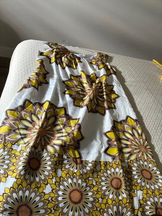 Vestido Sintesis Seda Talla 48