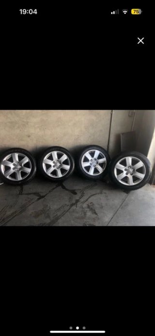 4 Llantas Audi A6 con Neumáticos 5x112