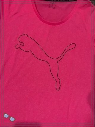 Camiseta Rosa Fucsia Puma