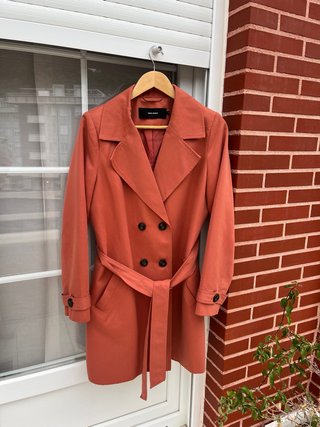 Gabardina Color Teja
