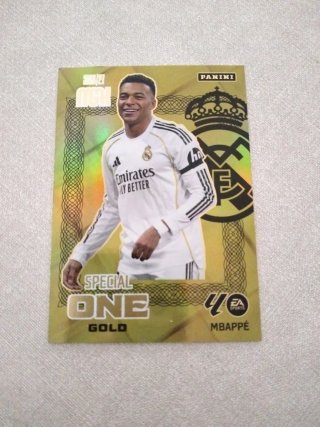 Carta Panini Special One Gold Mbappé 2026/2027
