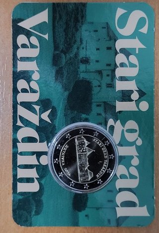 Coincard 2€ Croacia 2024 Varaždin