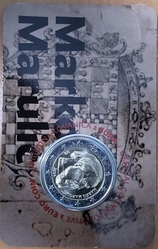 Coincard 2€ Croacia 2024 Marko Marulić