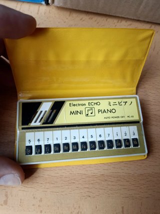 Mini Piano Electron Echo Años 80 (No funciona)