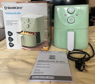 Freidora de aire Silvercrest 2L Verde Menta