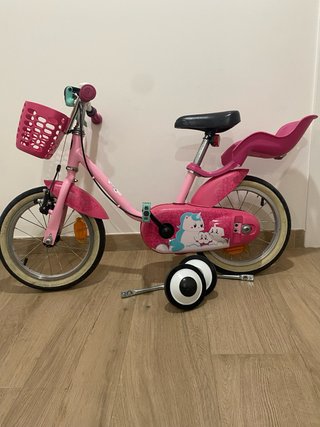 Bicicleta Infantil 14 Pulgadas Unicornio