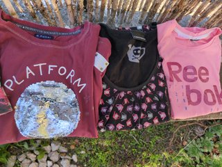 Lote 3 Camisetas Talla XS