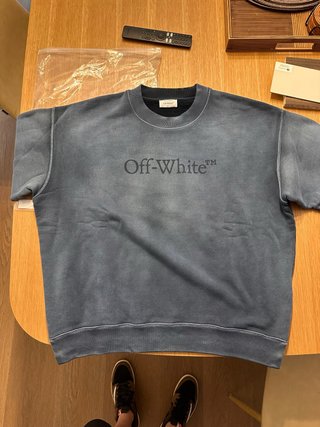 Jersey Off-White Azul