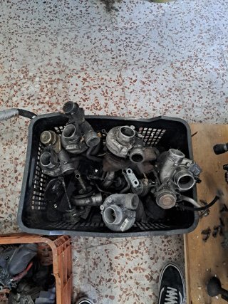 Lote de turbos para BMW 325td